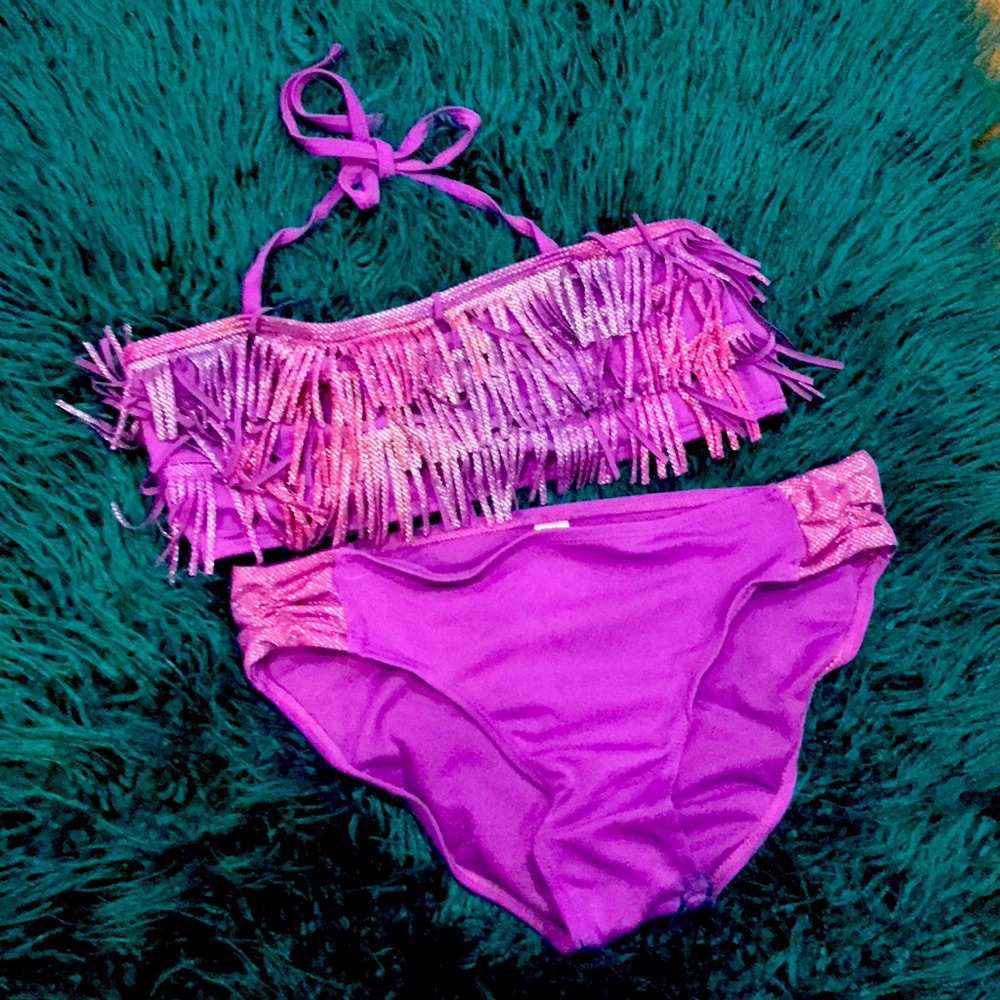 Purple Justice SwimSuit